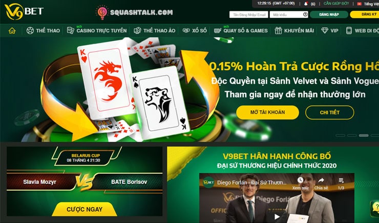 V9bet: Casino trực tuyến hoạt động hợp pháp tại Việt Nam